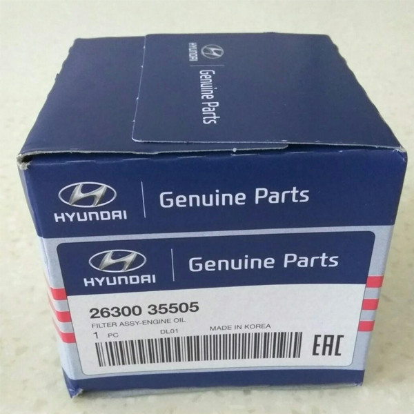 فیلتر روغن موتور هیوندای جنیون پارتز مدل 2630035505